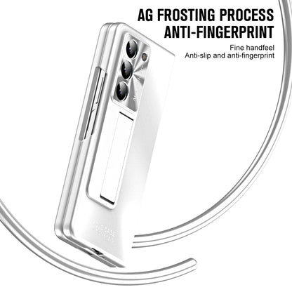 For Samsung Galaxy Z Fold5 5G Hard PC Kickstand Case Shockproof AG Matte Phone Cover