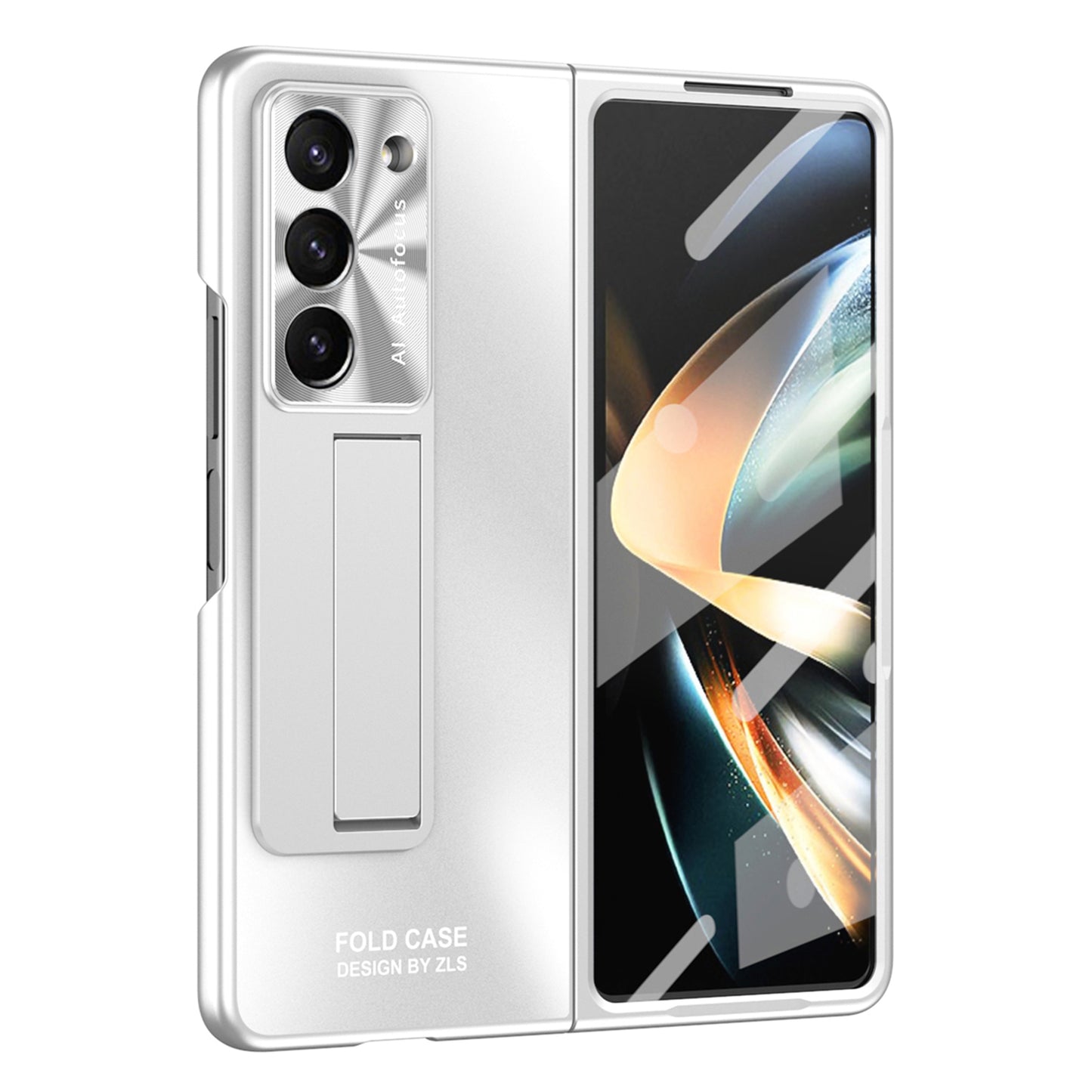 For Samsung Galaxy Z Fold5 5G Hard PC Kickstand Case Shockproof AG Matte Phone Cover