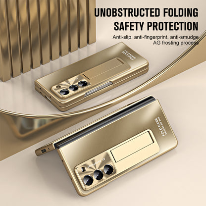 For Samsung Galaxy Z Fold5 5G Hard PC Kickstand Case Shockproof AG Matte Phone Cover