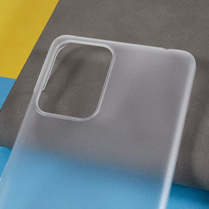 For Xiaomi Redmi Note 12S 4G Rubberized Phone Case Fingerprint-free PC Phone Cover