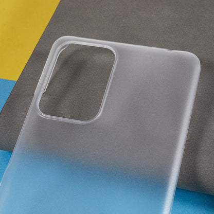 For Xiaomi Redmi Note 12S 4G Rubberized Phone Case Fingerprint-free PC Phone Cover