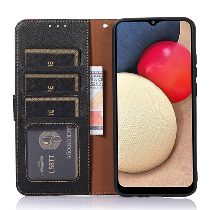 KHAZNEH For OnePlus Nord 3 5G / Ace 2V Phone Case PU Leather Litchi Texture RFID Blocking Stand Wallet Cover