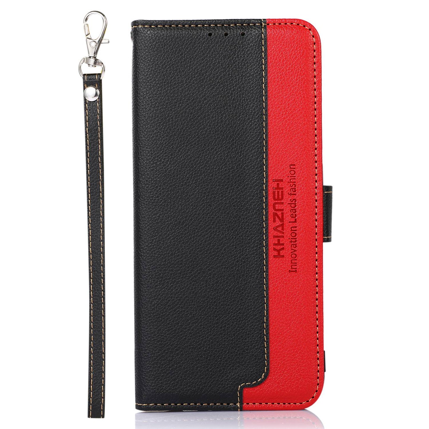 KHAZNEH For OnePlus Nord 3 5G / Ace 2V Phone Case PU Leather Litchi Texture RFID Blocking Stand Wallet Cover