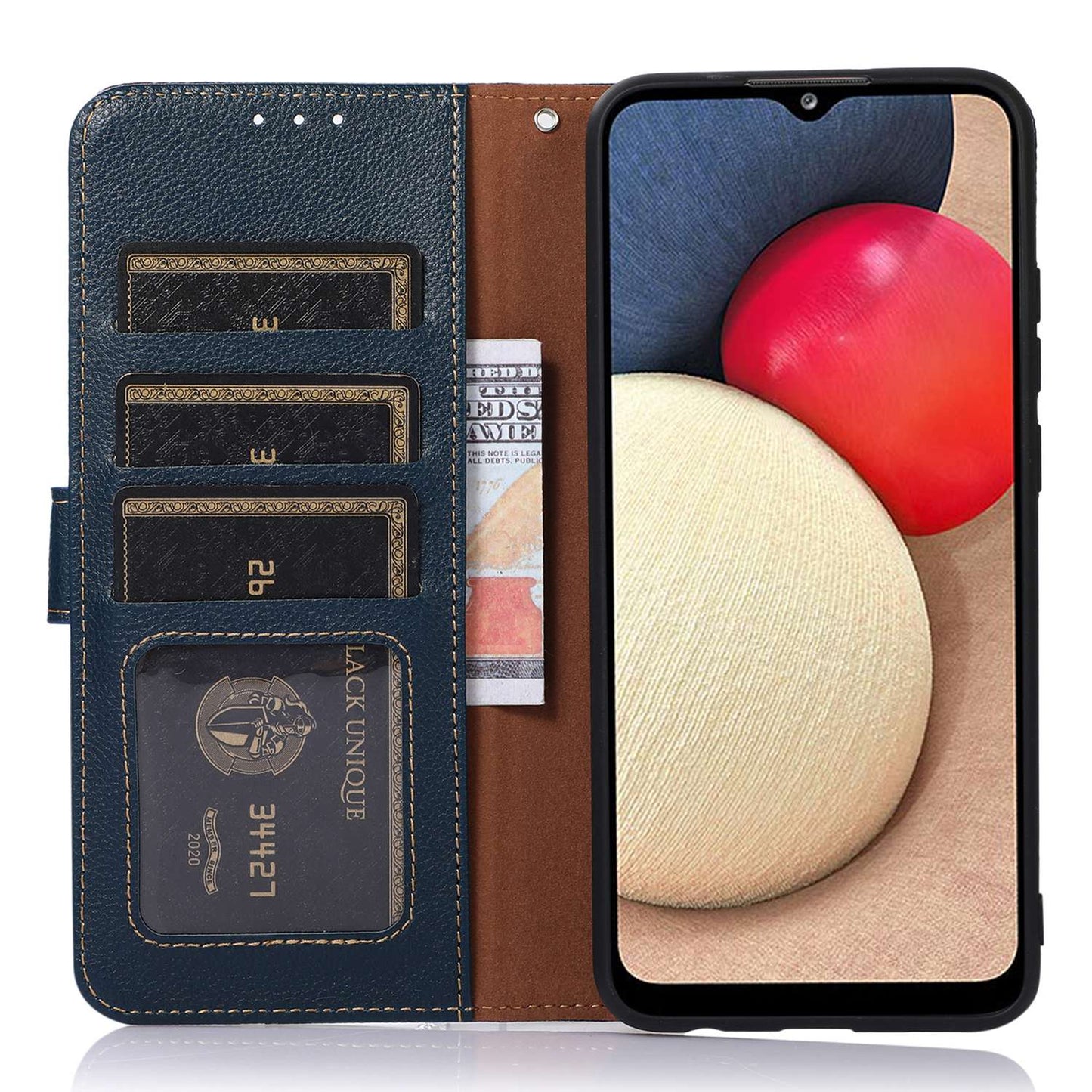 KHAZNEH For OnePlus Nord 3 5G / Ace 2V Phone Case PU Leather Litchi Texture RFID Blocking Stand Wallet Cover