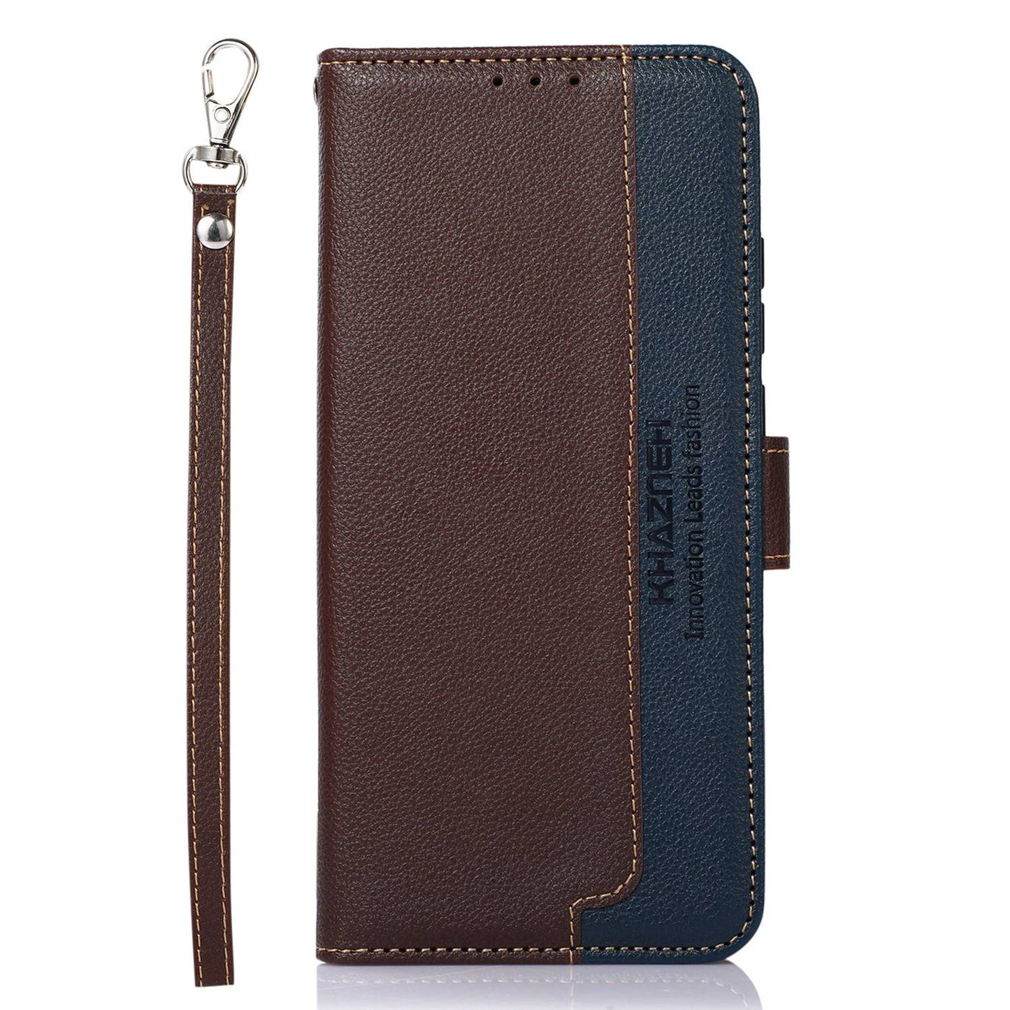 KHAZNEH For OnePlus Nord 3 5G / Ace 2V Phone Case PU Leather Litchi Texture RFID Blocking Stand Wallet Cover