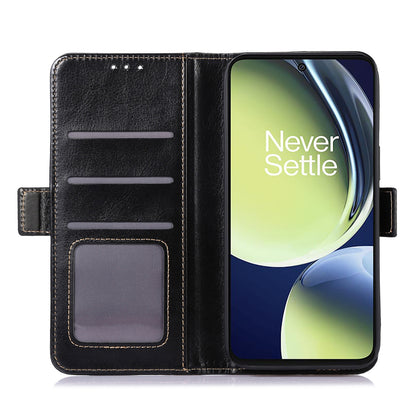 ABEEL For OnePlus Ace 2V / Nord 3 5G Crazy Horse Texture Wallet Phone Case PU Leather Stand Cover