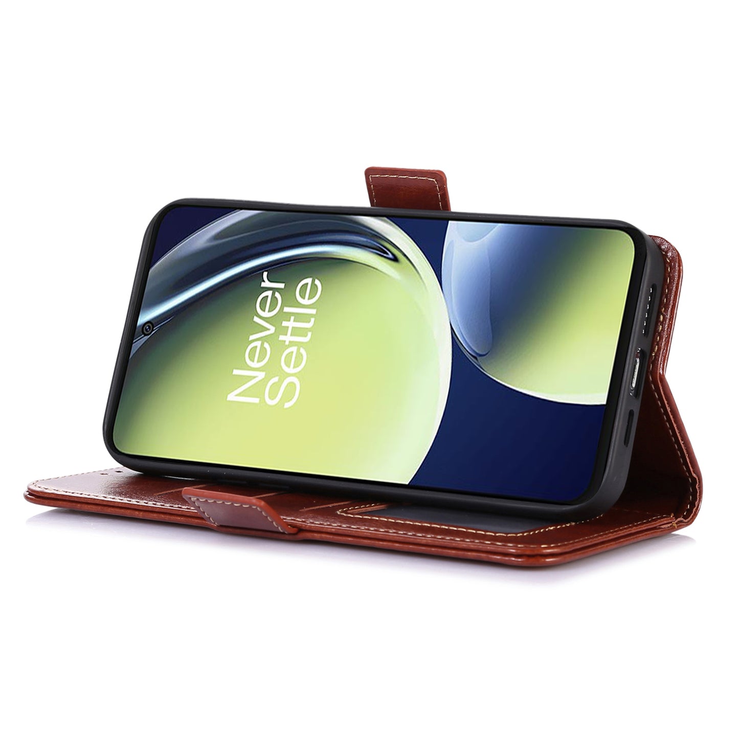 ABEEL For OnePlus Ace 2V / Nord 3 5G Crazy Horse Texture Wallet Phone Case PU Leather Stand Cover