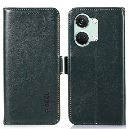 ABEEL For OnePlus Ace 2V / Nord 3 5G Crazy Horse Texture Wallet Phone Case PU Leather Stand Cover