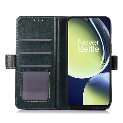 ABEEL For OnePlus Ace 2V / Nord 3 5G Crazy Horse Texture Wallet Phone Case PU Leather Stand Cover