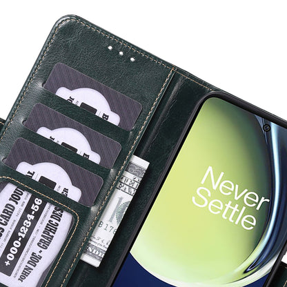 ABEEL For OnePlus Ace 2V / Nord 3 5G Crazy Horse Texture Wallet Phone Case PU Leather Stand Cover