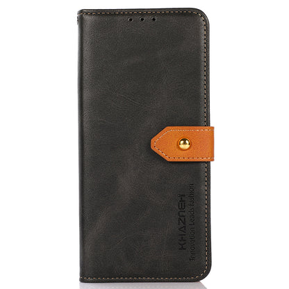 KHAZNEH For OnePlus Nord 3 5G / Ace 2V Cowhide Texture PU Leather Case Phone Shell Phone Stand Cover Wallet