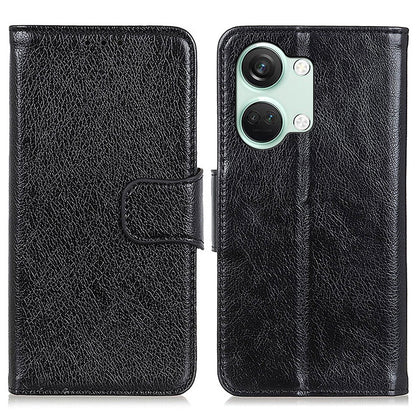For OnePlus Nord 3 5G / Ace 2V Phone Case Nappa Texture Cover  Stand Anti-fall Split Leather Wallet