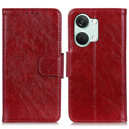 For OnePlus Nord 3 5G / Ace 2V Phone Case Nappa Texture Cover  Stand Anti-fall Split Leather Wallet
