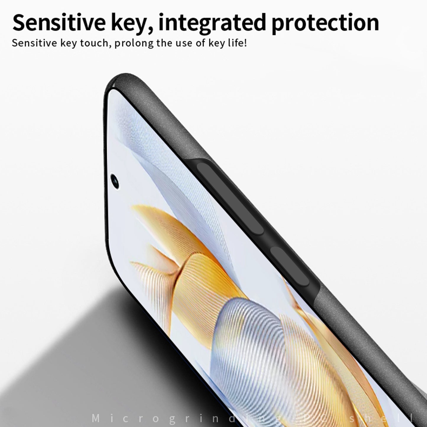 MOFI Shield Matte Series PC Phone Case for Honor 90 , Fingerprint-free Frosted Phone Cover