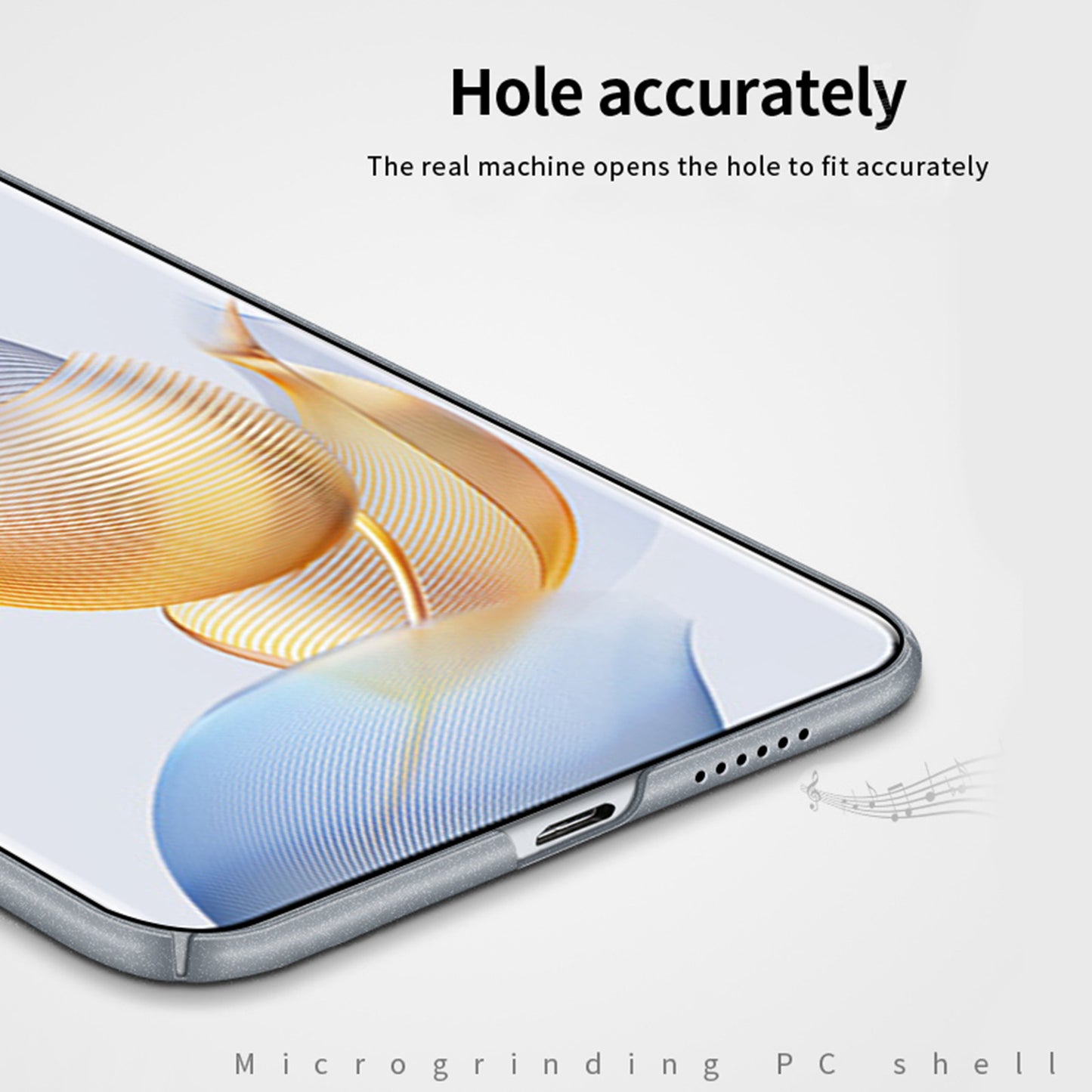 MOFI Shield Matte Series PC Phone Case for Honor 90 , Fingerprint-free Frosted Phone Cover