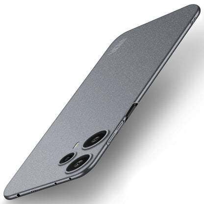MOFI Shield Matte Series For Xiaomi Redmi Note 12 Turbo / Poco F5 5G Anti-drop Phone Case Frosted PC Back Cover