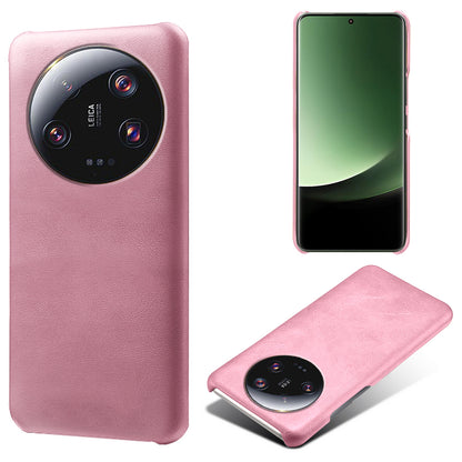 For Xiaomi 13 Ultra PU Leather+PC Phone Cover Calf Texture Anti-Scratch Back Case