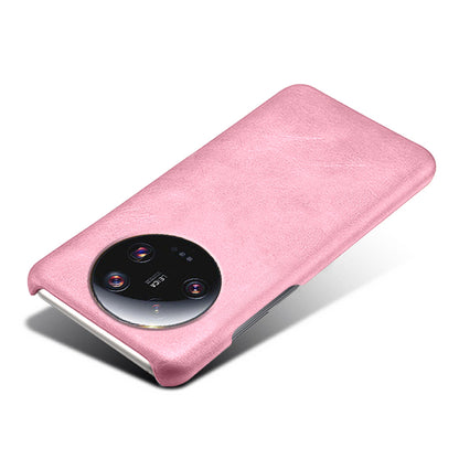 For Xiaomi 13 Ultra PU Leather+PC Phone Cover Calf Texture Anti-Scratch Back Case