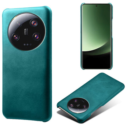 For Xiaomi 13 Ultra PU Leather+PC Phone Cover Calf Texture Anti-Scratch Back Case