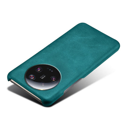 For Xiaomi 13 Ultra PU Leather+PC Phone Cover Calf Texture Anti-Scratch Back Case