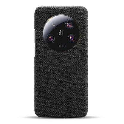 Anti-scratch Cell Phone Case for Xiaomi 13 Ultra , Cloth+Hard PC Protective Phone Cover