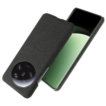 Anti-scratch Cell Phone Case for Xiaomi 13 Ultra , Cloth+Hard PC Protective Phone Cover