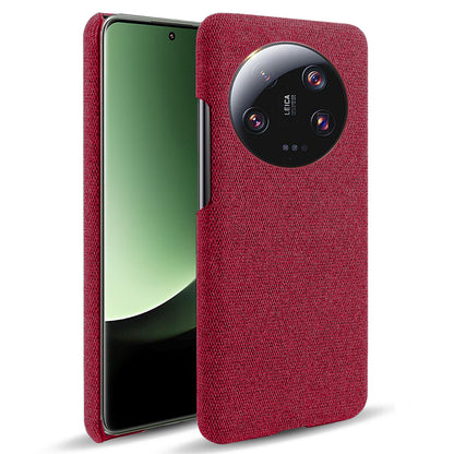 Anti-scratch Cell Phone Case for Xiaomi 13 Ultra , Cloth+Hard PC Protective Phone Cover