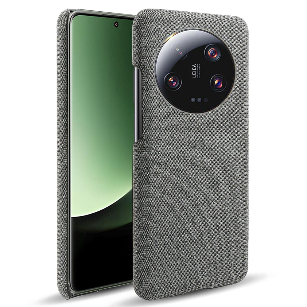 Anti-scratch Cell Phone Case for Xiaomi 13 Ultra , Cloth+Hard PC Protective Phone Cover
