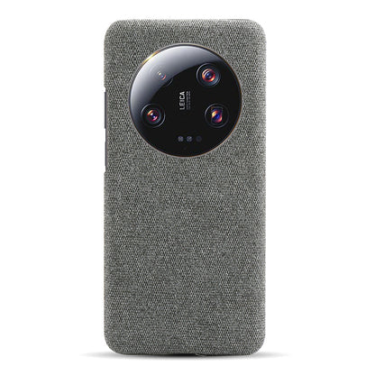 Anti-scratch Cell Phone Case for Xiaomi 13 Ultra , Cloth+Hard PC Protective Phone Cover