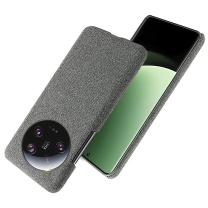 Anti-scratch Cell Phone Case for Xiaomi 13 Ultra , Cloth+Hard PC Protective Phone Cover