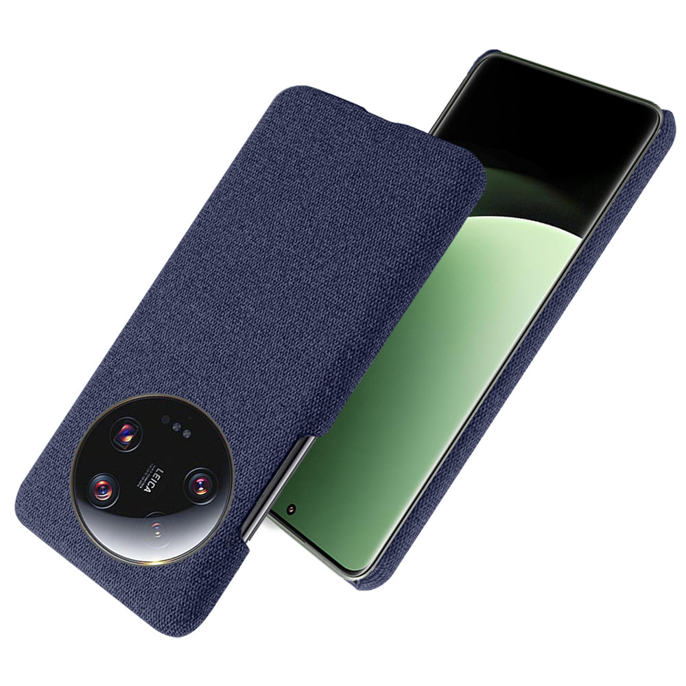 Anti-scratch Cell Phone Case for Xiaomi 13 Ultra , Cloth+Hard PC Protective Phone Cover