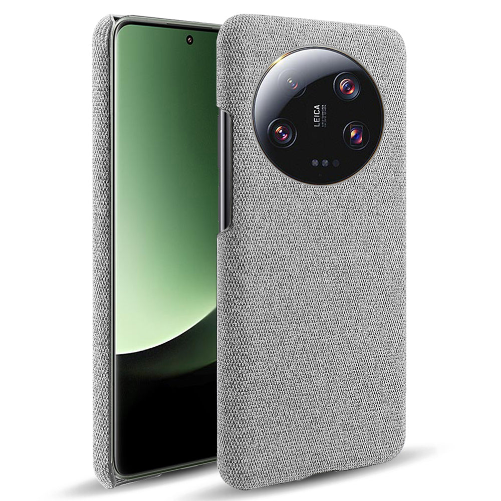 Anti-scratch Cell Phone Case for Xiaomi 13 Ultra , Cloth+Hard PC Protective Phone Cover