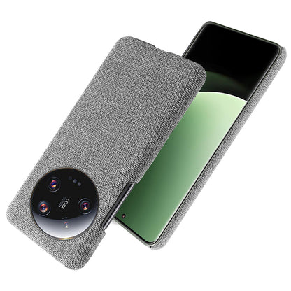 Anti-scratch Cell Phone Case for Xiaomi 13 Ultra , Cloth+Hard PC Protective Phone Cover