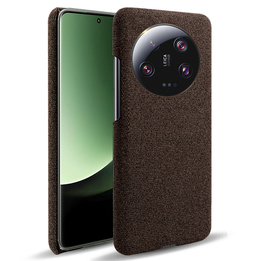 Anti-scratch Cell Phone Case for Xiaomi 13 Ultra , Cloth+Hard PC Protective Phone Cover