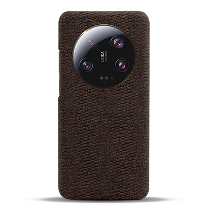 Anti-scratch Cell Phone Case for Xiaomi 13 Ultra , Cloth+Hard PC Protective Phone Cover