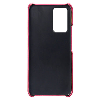 For Xiaomi Redmi Note 12S 4G Protective Phone Case Dual Card Slots PU Leather Coated Hard PC Cover