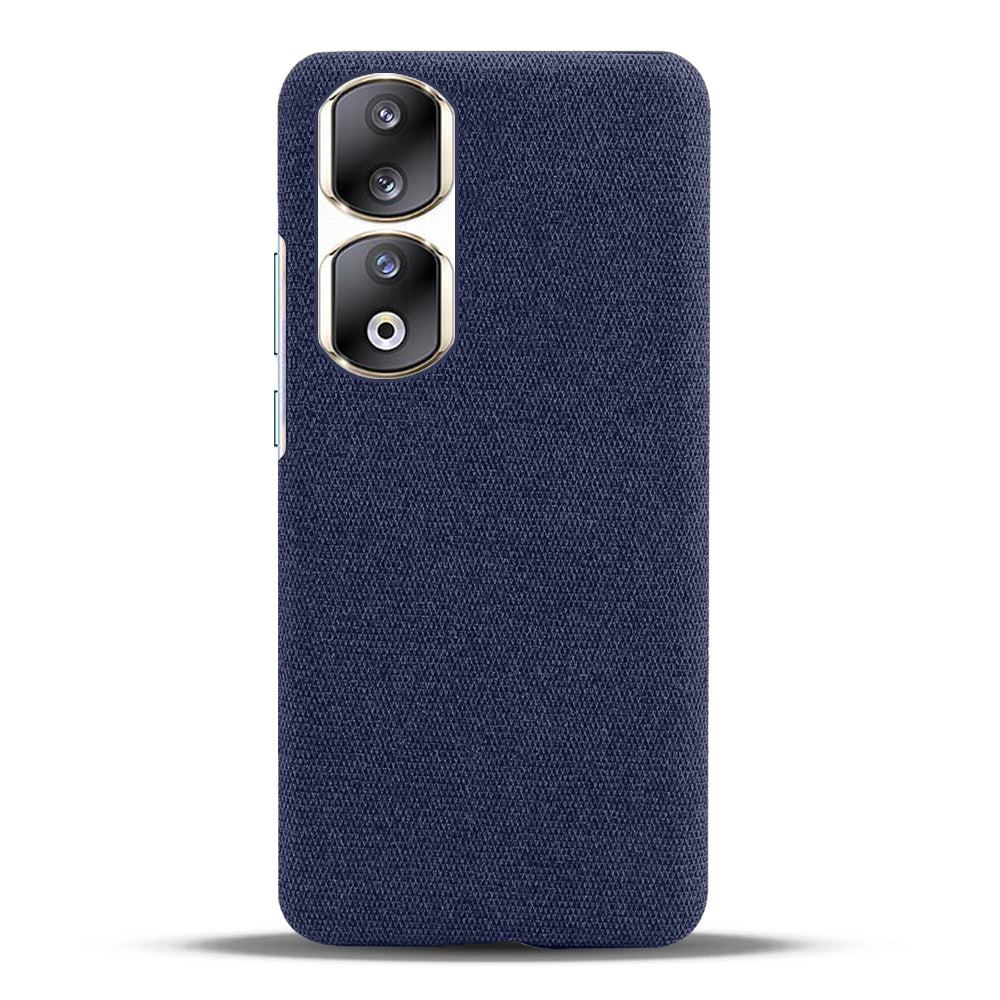Cloth+Hard PC Protective Phone Case for Honor 90 Pro , Scratch-resistant Cell Phone Cover