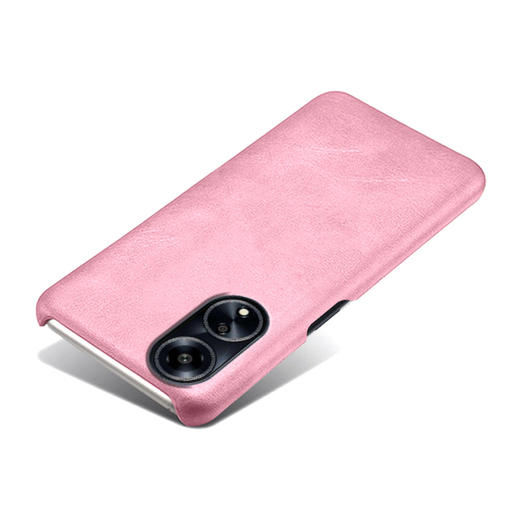 Back Case for Oppo A1 5G / A98 5G / F23 5G PU Leather + PC Calf Texture Shockproof Phone Cover