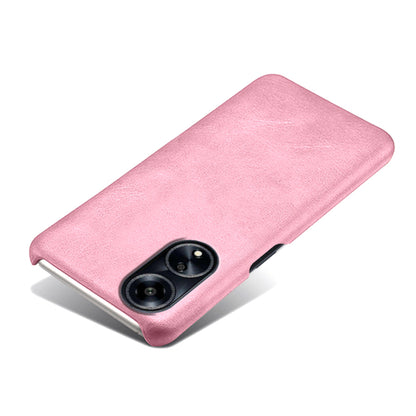 Back Case for Oppo A1 5G / A98 5G / F23 5G PU Leather + PC Calf Texture Shockproof Phone Cover