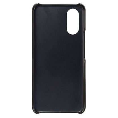 Back Case for Oppo A1 5G / A98 5G / F23 5G PU Leather + PC Calf Texture Shockproof Phone Cover