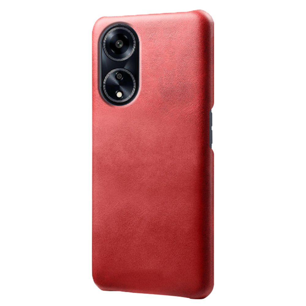 Back Case for Oppo A1 5G / A98 5G / F23 5G PU Leather + PC Calf Texture Shockproof Phone Cover