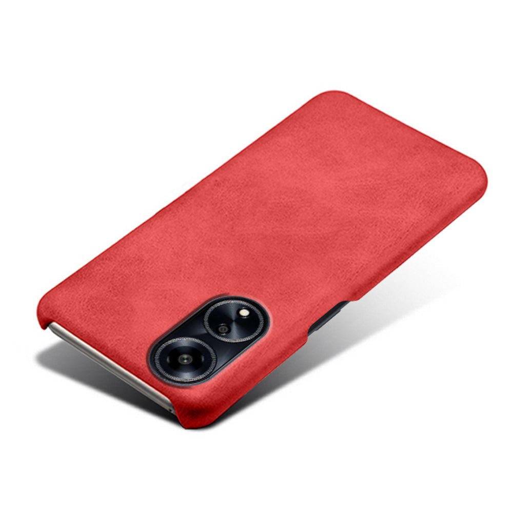 Back Case for Oppo A1 5G / A98 5G / F23 5G PU Leather + PC Calf Texture Shockproof Phone Cover