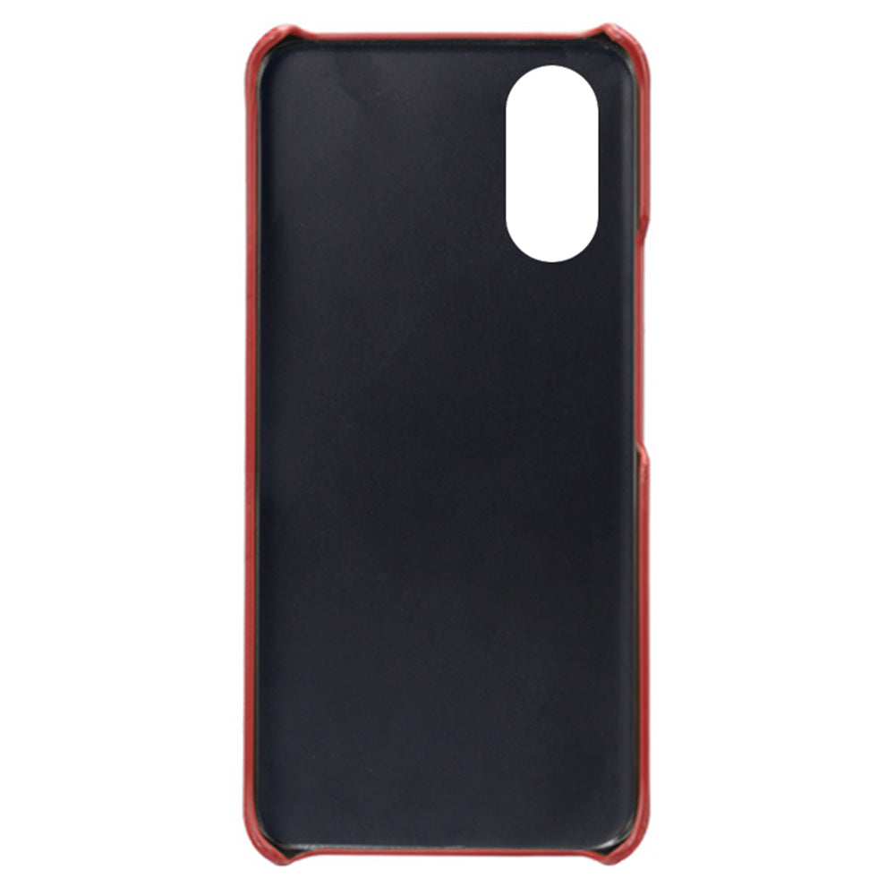 Back Case for Oppo A1 5G / A98 5G / F23 5G PU Leather + PC Calf Texture Shockproof Phone Cover