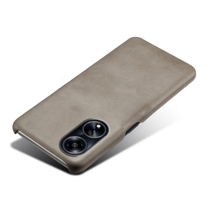 Back Case for Oppo A1 5G / A98 5G / F23 5G PU Leather + PC Calf Texture Shockproof Phone Cover