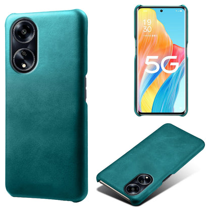 Back Case for Oppo A1 5G / A98 5G / F23 5G PU Leather + PC Calf Texture Shockproof Phone Cover