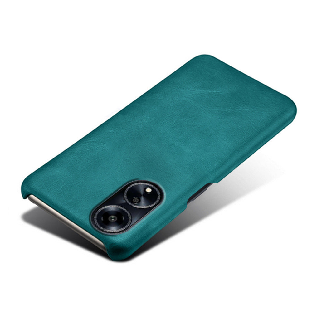 Back Case for Oppo A1 5G / A98 5G / F23 5G PU Leather + PC Calf Texture Shockproof Phone Cover
