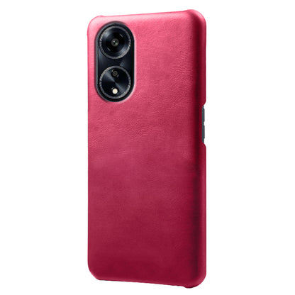 Back Case for Oppo A1 5G / A98 5G / F23 5G PU Leather + PC Calf Texture Shockproof Phone Cover