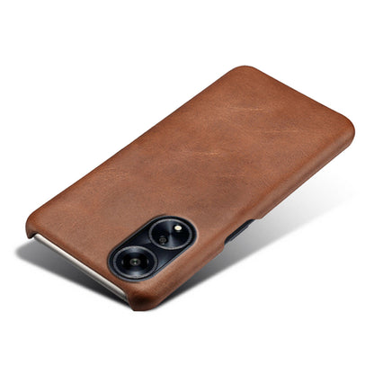 Back Case for Oppo A1 5G / A98 5G / F23 5G PU Leather + PC Calf Texture Shockproof Phone Cover