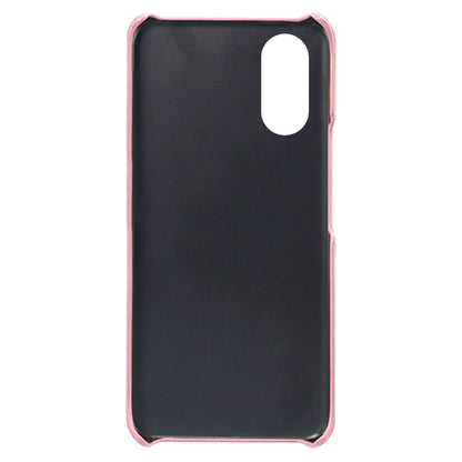 For Oppo A1 5G / A98 5G / F23 5G Dual Card Slots Phone Cover PU Leather Coated PC Protective Case