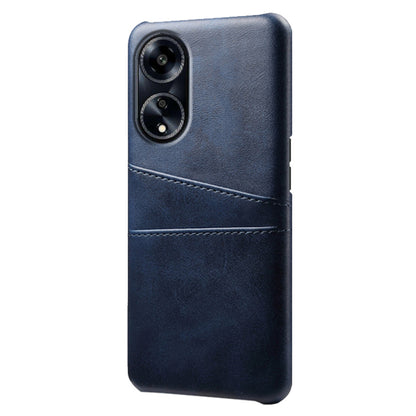 For Oppo A1 5G / A98 5G / F23 5G Dual Card Slots Phone Cover PU Leather Coated PC Protective Case